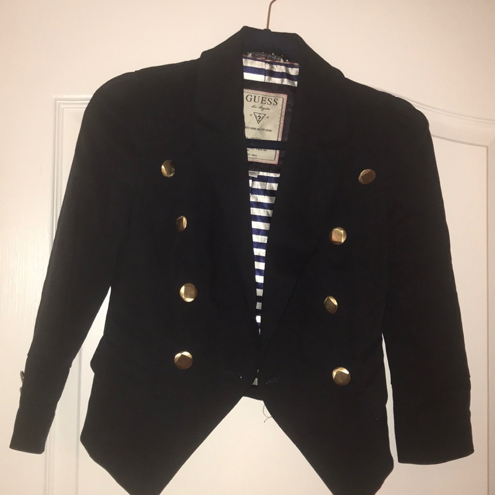 Sailor style blazer